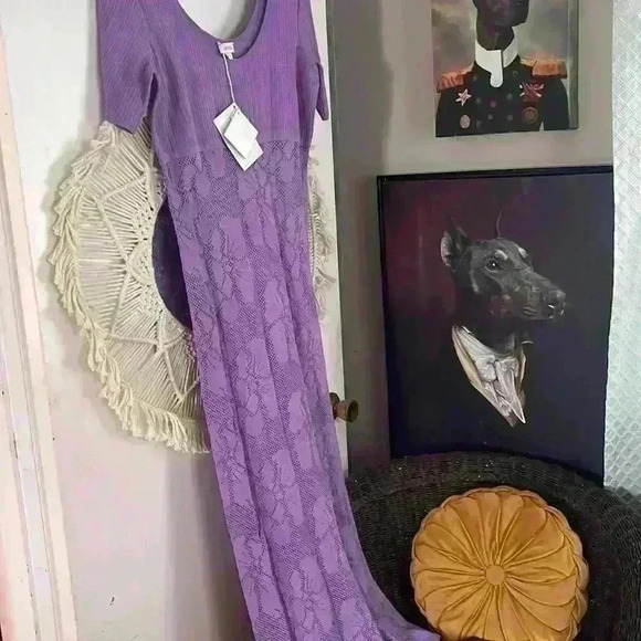 La Perla 1399.00 Waves beach cover up 🏝️ size large stunning new with  tags - Picture 1 of 3